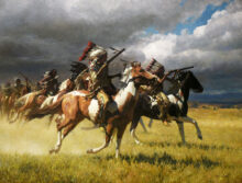 Warriors Charging