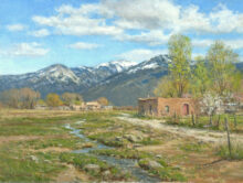 Early Spring Day in Taos, NM