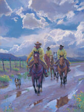 We Saddle Up, Rain or Shine