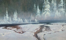 Yellowstone Geyser Basin at 10º Below