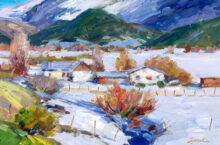 Llano Winter Day