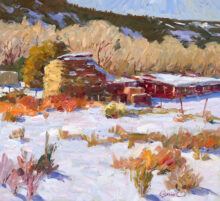 Penasco Farm in Winter
